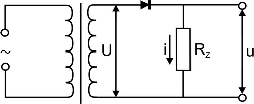 Schéma elektrického obvodu