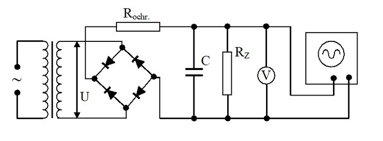 Schéma elektrického obvodu