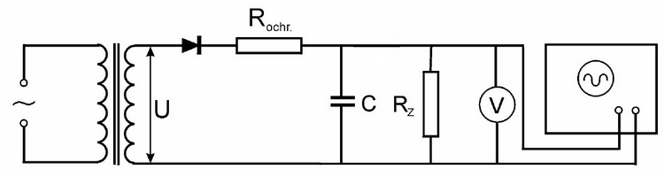 Schéma elektrického obvodu